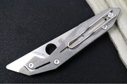 Spyderco NAND - Full Titanium Handle / M398 Steel / Satin Finish / Drop Point Blade C270TIP - Northwest Knives