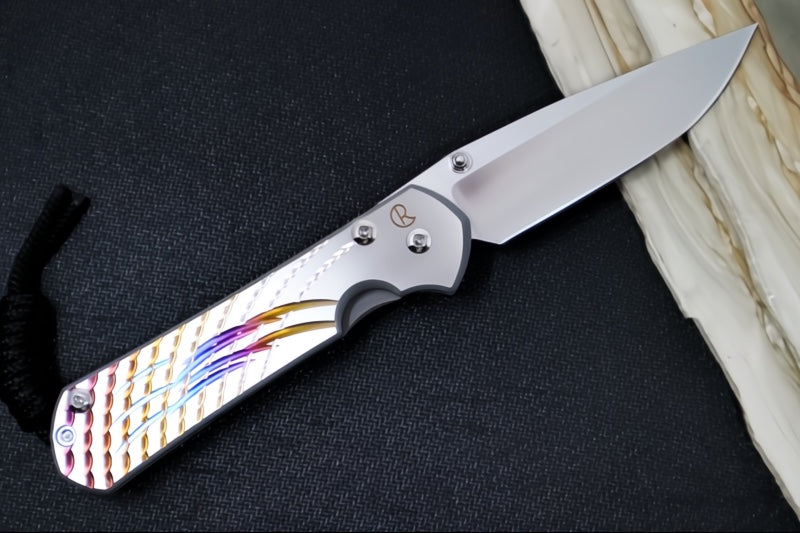 Chris Reeve Knives Small Sebenza 31 LEFT HAND - Unique Graphics / CPM-Magnacut Blade #2466 - Northwest Knives