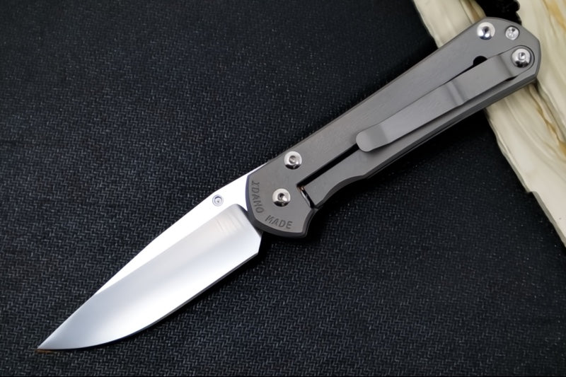 Chris Reeve Knives Small Sebenza 31 LEFT HAND - Unique Graphics / CPM-Magnacut Blade #2466