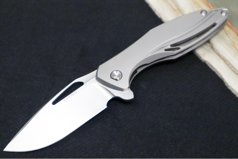 Koenig Arius - Style 55 - Hand Rubbed Blade & Polished Chamfers - Northwest Knives