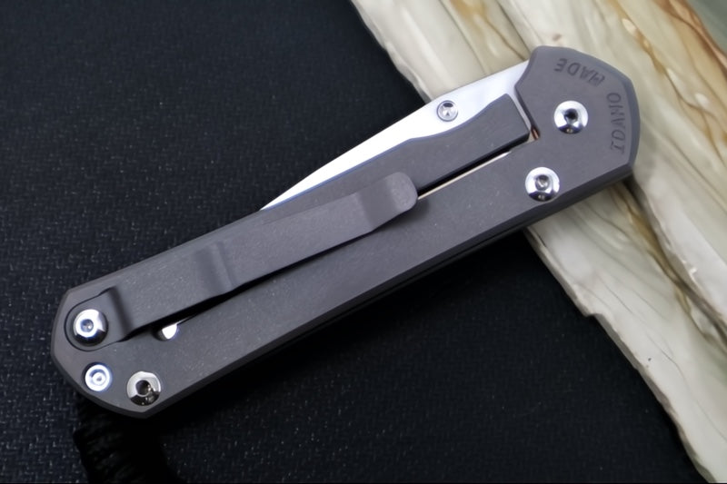 Chris Reeve Knives Small Sebenza 31 LEFT HAND - Unique Graphics / CPM-Magnacut Blade #2466