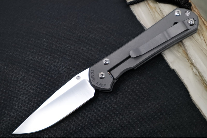 Chris Reeve Knives Small Sebenza 31 LEFT HAND - Unique Graphics / CPM-Magnacut Blade #2468