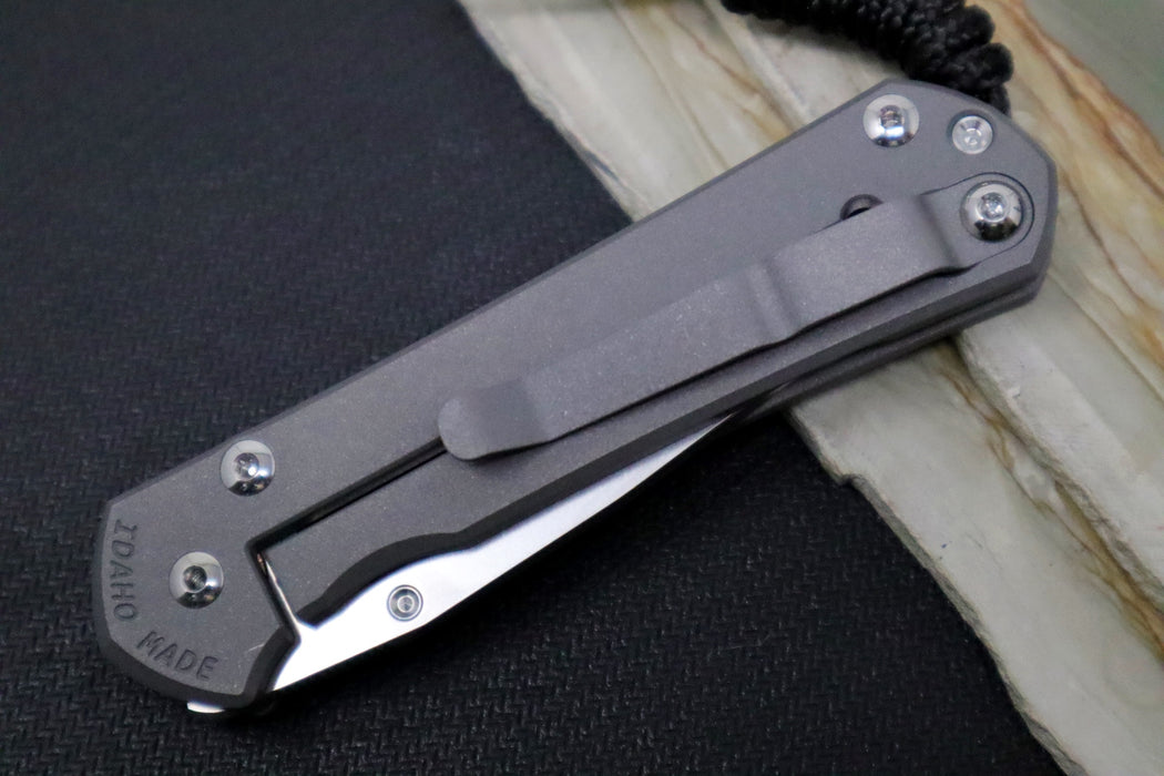 Chris Reeve Knives Small Sebenza 31 LEFT HAND - Unique Graphics / CPM-Magnacut Blade #2468