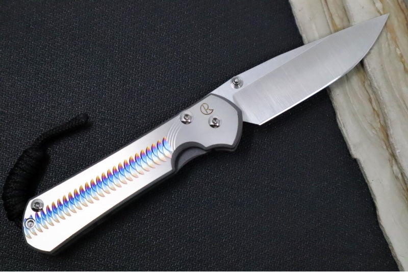 Chris Reeve Knives Small Sebenza 31 LEFT HAND - Unique Graphics / CPM-Magnacut Blade #2469 - Northwest Knives