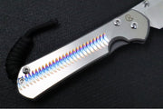 Chris Reeve Knives Small Sebenza 31 LEFT HAND - Unique Graphics / CPM-Magnacut Blade #2469 - Northwest Knives