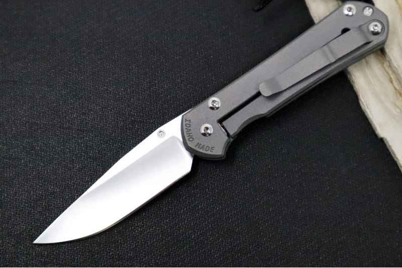 Chris Reeve Knives Small Sebenza 31 LEFT HAND - Unique Graphics / CPM-Magnacut Blade #2469