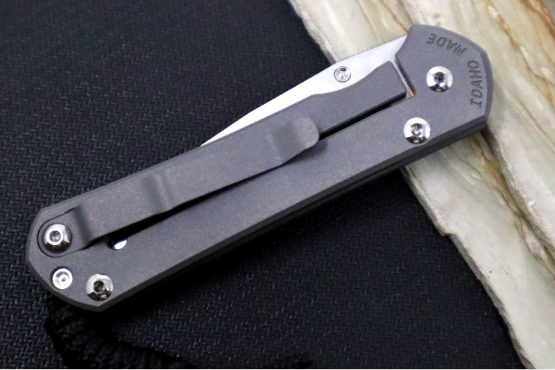 Chris Reeve Knives Small Sebenza 31 LEFT HAND - Unique Graphics / CPM-Magnacut Blade #2469