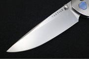Tactile Turn Maverick Thumbstud - Titanium Handle / Magnacut Steel / Drop Point Blade - Northwest Knives