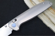 Tactile Turn Maverick Thumbstud - Titanium Handle / Magnacut Steel / Drop Point Blade - Northwest Knives