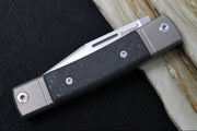 Lionsteel bestMAN Slip Joint - Carbon Fiber Handle / M390 Steel - BM1CF - Northwest Knives
