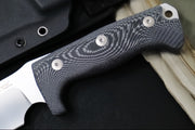 Lionsteel M7 Fixed Blade Hunting Knife - Black Micarta - Northwest Knives