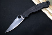 Spyderco Military 2 Salt - CPM-Magnacut Steel / Black Blade / Black G-10 Handle C36GMCBKP2 - Northwest Knives