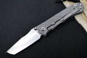 Chris Reeve Umnumzaan Left Handed - Tanto Blade / CPM-Magancut Steel / Full Titanium Handle UMN-1003 - Northwest Knives