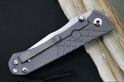 Chris Reeve Umnumzaan Left Handed - Tanto Blade / CPM-Magancut Steel / Full Titanium Handle UMN-1003 - Northwest Knives