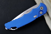 Pro Tech Tactical Response 5 Auto - Stonewash Blade / Blue Handle - Northwest Knives