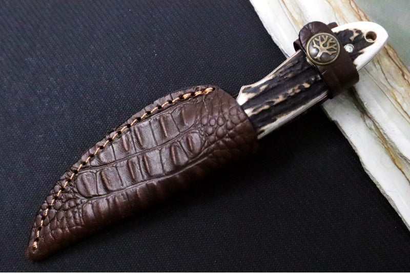 Boker Pine Creek Fixed Blade - Stag Handle 02BA701H