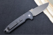 Pro Tech Rockeye Auto - Black Aluminum Handle / Smoky Grey DLC CPM-D2 Blade LG321-D2 - Northwest Knives