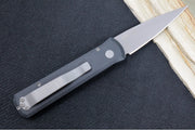 Pro Tech Godson Auto - Black Handle - 154CM Blasted Blade - Northwest Knives