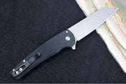 Pro Tech Malibu - Reverse Tanto Stonewash 20CV blade / Black Aluminum Handle 5201 - Northwest Knives