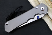 Chris Reeve Knives Large Inkosi Glass Blasted LEFT HANDED - Insingo Blade / CPM-Magnacut Steel LIN-1123 - Northwest Knives