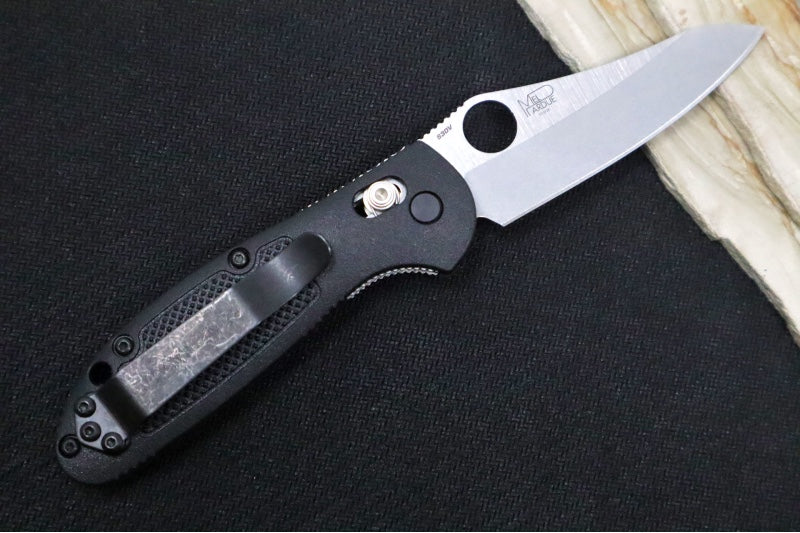 Benchmade 555-S30V Mini Griptilian - Satin Blade / Black Handle - Northwest Knives