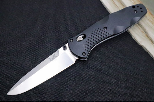 Benchmade 580 Barrage Assisted Open - Satin Blade / Black Handle