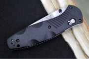 Benchmade 580 Barrage Assisted Open - Satin Blade / Black Handle - Northwest Knives