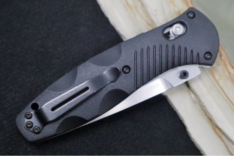 Benchmade 580 Barrage Assisted Open - Satin Blade / Black Handle