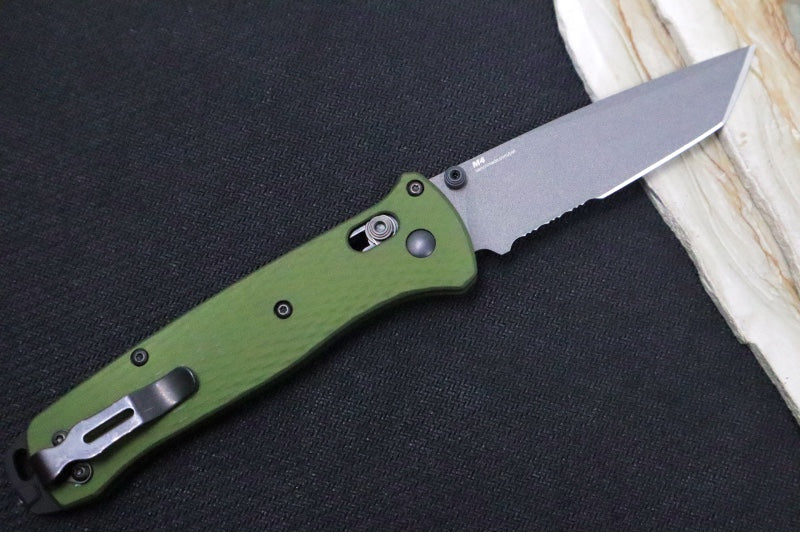 Benchmade 537SGY-1 Bailout - M4 Tanto Blade - Manual Folder