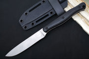 White River Knives Exodus 4 - CPM-S35VN Steel / Black Micarta Handle - Northwest Knives