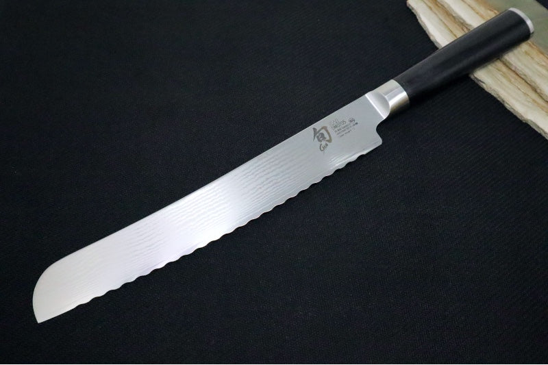 Shun Classic - 9" Bread Knife - 69 Layered Damascus - Made in Seki City, Japan - Northwest Knives