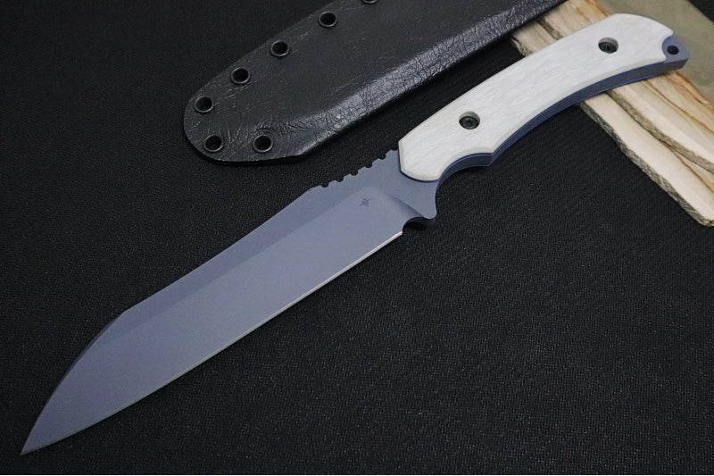 Toor Knives Fathom Limited Edition - Grey Cerkoted Finished Blade / D2 Steel / Thresher Grey G-10 Handle / Kydex Sheath