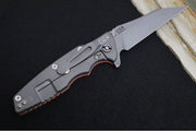 Rick Hinderer Knives Eklipse 3.5" - Wharncliffe - Working Finish - Orange G-10 - Northwest Knives
