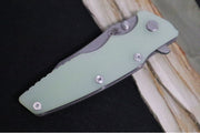 Rick Hinderer Knives Eklipse 3.5" - Wharncliffe - Working Finish - Translucent G-10 - Northwest Knives