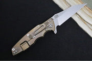 Rick Hinderer Knives Eklipse 3.5" - Wharncliffe - Stonewash Bronze - Red G-10 - Northwest Knives