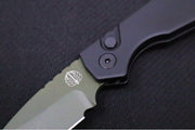 Pro Tech Strider PT+ Auto NWK Exclusive - Black Anodized Aluminum Handle / OD Green Cerakote Finished Blade / CPM-Magnacut Steel / Black Clip & Hardware NWK.PT+.1 - Northwest Knives