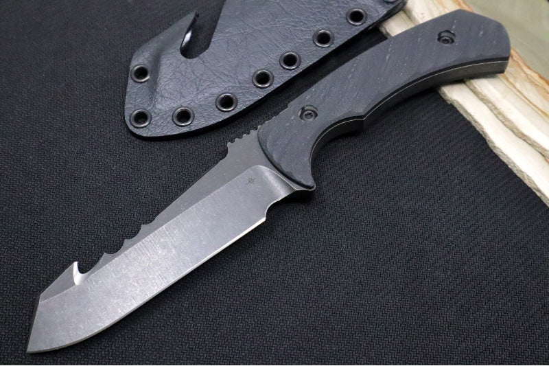 Toor Knives Egress - Blackwashed Finished Blade / CPM-S35VN Steel / Carbon G10 Handle / Kydex Sheath 850039853937