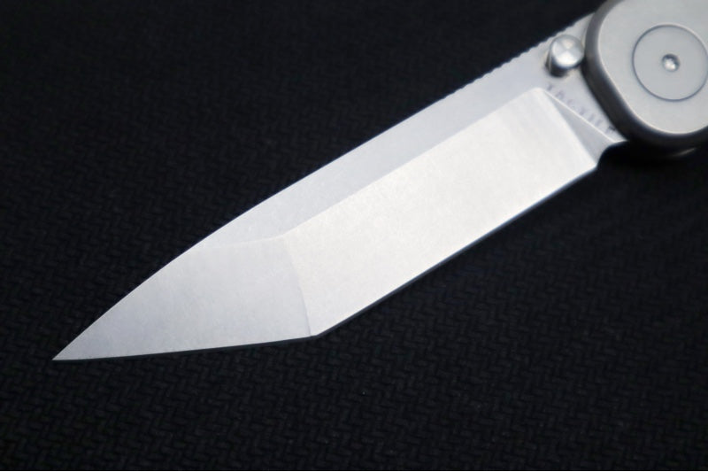 Tactile Turn Rockwall Thumbstud - Titanium Handle / Magnacut Steel / Tanto Blade - Northwest Knives