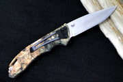 Buck Bantam 285 Folding Hunter - Clip Point Blade / Stainless Steel / Glass Reinforced Textured Nylon with Mossy Oak Country Camo Pattern 0285CMS24-B - Northwest Knives