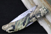 Buck Bantam 285 Folding Hunter - Clip Point Blade / Stainless Steel / Glass Reinforced Textured Nylon with Mossy Oak Country Camo Pattern 0285CMS24-B - Northwest Knives