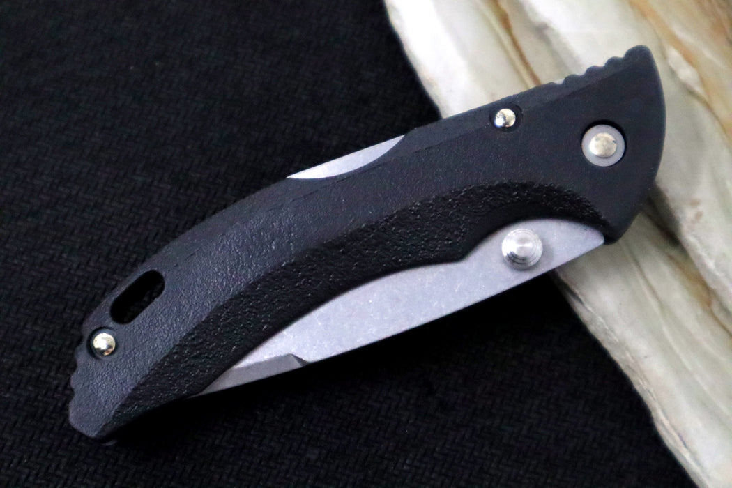 Buck Bantam 284 Folding Hunter - Clip Point Blade / Stainless Steel / Black Thermoplastic Handle 0284BKS-B - Northwest Knives