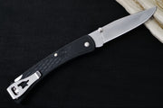 Buck 110 Slim Select Folding Hunter - Clip Point Blade / Stainless Steel / Black Thermoplastic Handle 0110BKS1-B - Northwest Knives