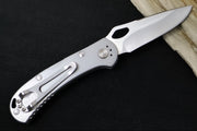 Buck 722 Spitfire - Drop Point Blade / Stainless Steel / Silver Aluminum Handle 0722GYS1-B - Northwest Knives