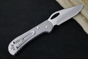 Buck 726 Mini Spitfire - Drop Point Blade / Stainless Steel / Silver Aluminum Handle 0726GYS-B - Northwest Knives