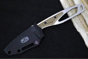 Buck 635 Paklite Cape Pro Fixed Blade - CPM-S35VN Steel / Stonewashed Finish / Skeletonized Steel Handle with Green Canvas Micarta Handle / Black Polypropylene Sheath 0635GRS-B - Northwest Knives