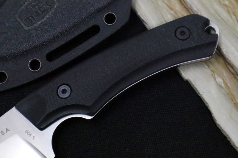 Buck 664 Alpha Hunter Elite Hunting Knife - CPM-Magnacut Blade / Black Textured G-10 Handle / Kydex Sheath 0664BKS-B