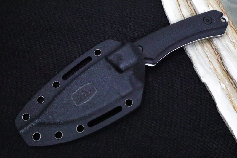 Buck 664 Alpha Hunter Elite Hunting Knife - CPM-Magnacut Blade / Black Textured G-10 Handle / Kydex Sheath 0664BKS-B