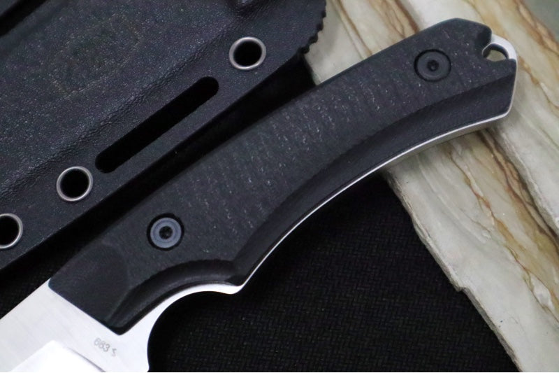 Buck 663 Alpha Guide Elite Hunting Knife - CPM-Magnacut Blade / Black Textured G-10 Handle / Kydex Sheath 0664BKS-B