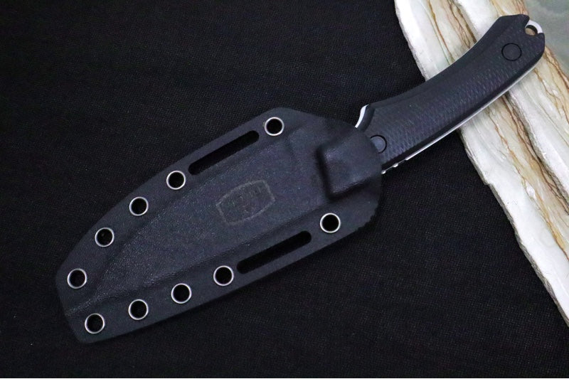 Buck 663 Alpha Guide Elite Hunting Knife - CPM-Magnacut Blade / Black Textured G-10 Handle / Kydex Sheath 0664BKS-B