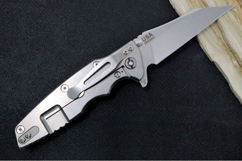 Rick Hinderer Knives Eklipse 3.5" - Wharncliffe - Stonewash - Translucent G-10 - Northwest Knives